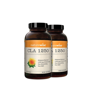 【自营】【双瓶装】NaturewiseCLA共轭亚油酸碳水阻断断糖180粒