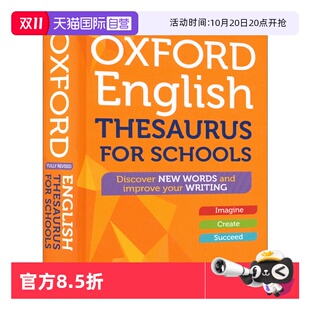 english thesaurus for oxford schools 18岁实用词汇牛津中学同义词词典备考PET雅思托福考试工具书牛津词典语料库 自营