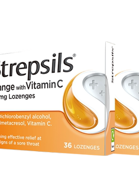 直营英国Strepsils立消润喉
