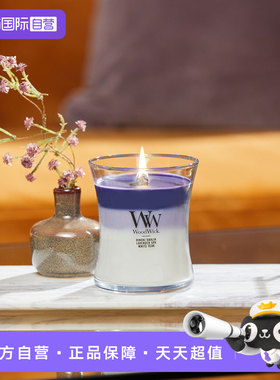 【自营】WoodWick白噪音香薰蜡烛卧室生日礼物伴手礼恋综海岸线