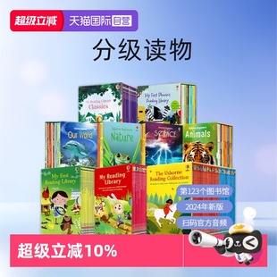 世界 英文原版 第一二三个图书馆 我 First 科学 动物 初学者科普系列 Usborne Library Reading 分级读物 自然 自营