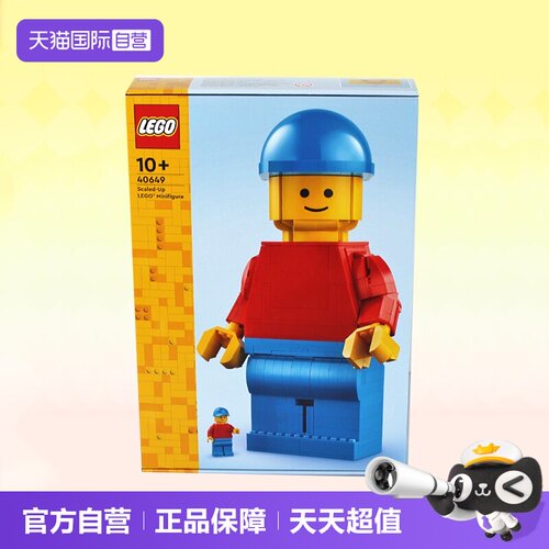 乐高40649放大版乐高小人仔