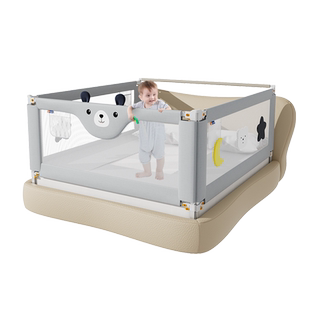 【自营】M-Castle慕卡索床围栏护栏宝宝防摔床上防护栏婴儿防掉床