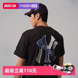 MLB腰果花运动短袖 Era纽亦华秋季 New T恤高级透气情侣款 自营