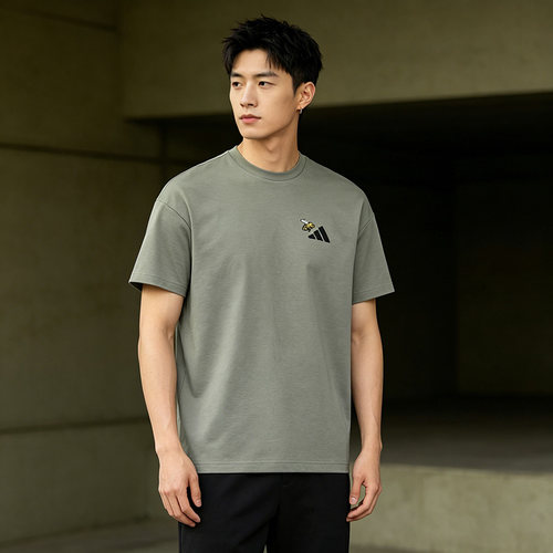 【自营】adidas阿迪达斯户外印花半截袖TERREX中性短袖T恤 KG3847
