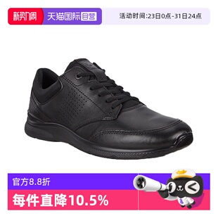 舒适透气休闲皮鞋 秋冬商务通勤鞋 ECCO爱步男鞋 欧文511734 自营