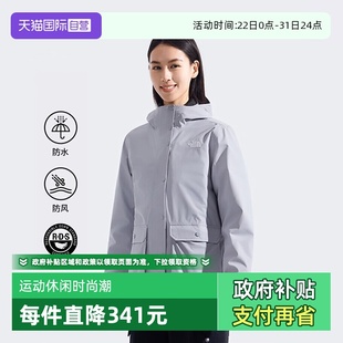 Face北面秋冬新款 North The 女户外羽绒内胆三合一冲锋衣 自营