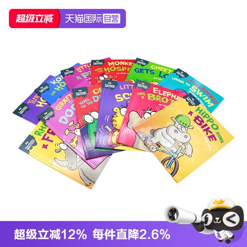 【自营】体验很重要12册 英文原版绘本 Experiences Matters 行为很重要同系列姊妹篇 behaviour matters 引导孩子培养价值观4-8岁