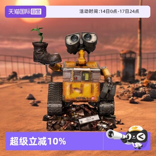 【自营】野兽王国迪士尼机器人总动员瓦力手办雕像摆件收藏礼物