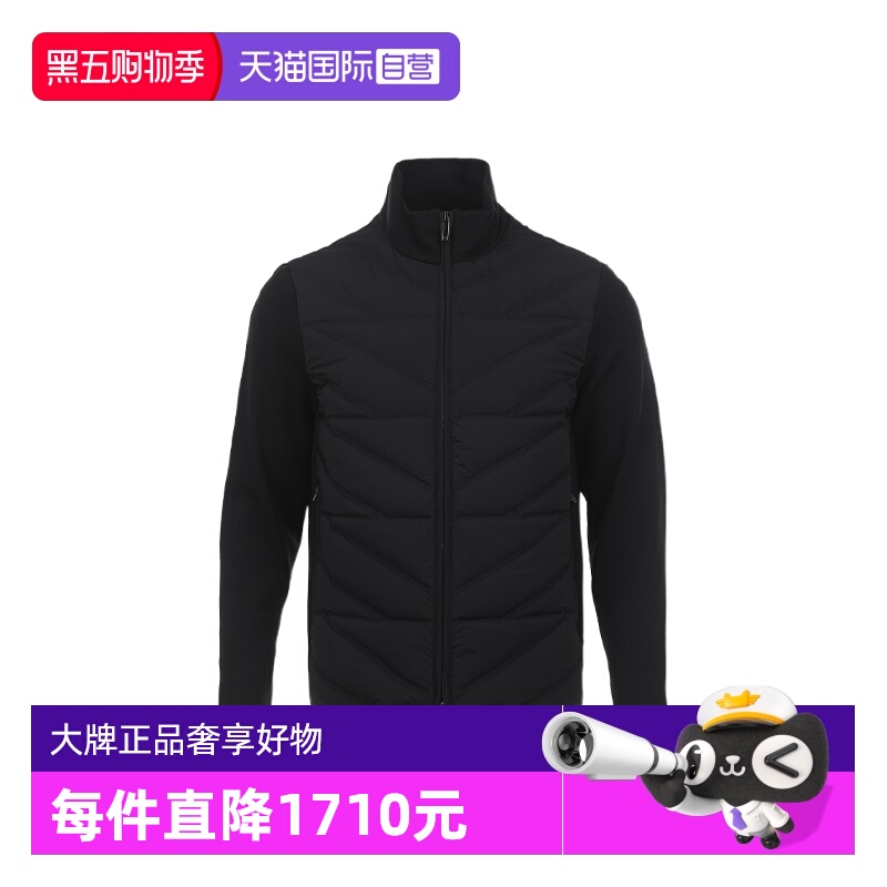 弹力面料拼接设计，保暖兼具舒适。