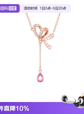 【自营】Swarovski/施华洛世奇Hyperbola Y型项链锁骨链女送礼物
