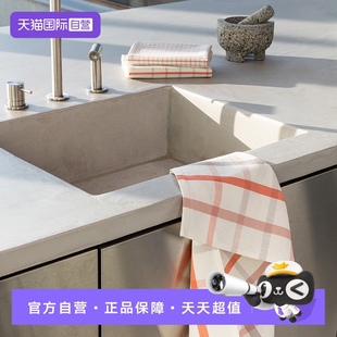 餐巾小方巾茶巾3 自营 比利时CLARYSSE厨房毛巾棉家用吸水西式