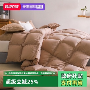 斯诺曼羽绒被90鸭绒被子春秋被加厚鹅绒冬被芯夏 Snowman 自营