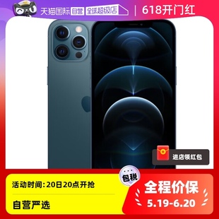 苹果 蓝色 Max Apple iPhone Pro 原封 自营 苹果认证翻新 512GB 单卡5G智能手机 海外版 未激活