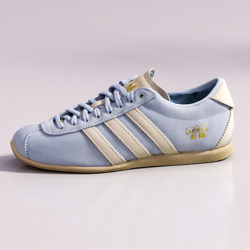 【自营】adidas阿迪达斯三叶草T头鞋春女TOKYO薄底鞋板鞋 KJ3956 - 实物图