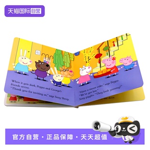 【自营】佩奇的中国新年中秋节 端午 春节Peppa's Chinese New Year/Moon Festival/Dragon boat英文原版纸板传统节日认知农历文化