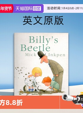 【自营】英文原版 Billy's Beetle 格林纳威大奖作家 Mick Inkpen 经典图画故事绘本