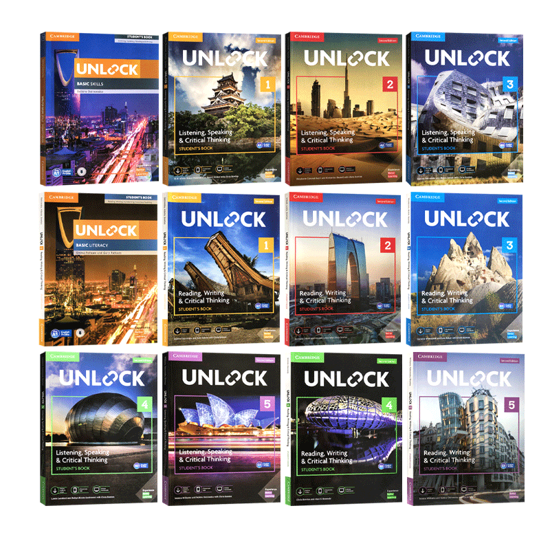 自营青少英语剑桥Unlock第二版