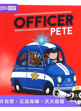 【自营】皮特警官 英文原版绘本 Officer Pete 儿童英语启蒙认知趣味图画故事书精装大开全彩插图 亲子睡前故事读物 Ruth Wielockx