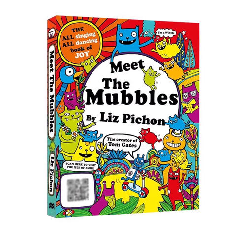 【自营】英文原版 Meet the Mubbles 微笑岛上的嘻哈一族 儿童故事漫画 英国雀巢聪明书银牌奖Tom Gates同作者 Liz Pichon