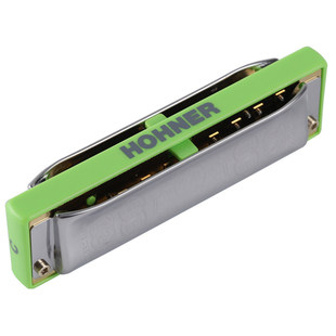 【自营】HOHNER德国和来进口SP20升级布鲁斯口琴初学绿火箭ROCKET