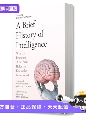 【自营】预售 智慧简史 A Brief History of Intelligence 英版平装 智慧简史：进化、人工智能和塑造我们大脑的五个突破