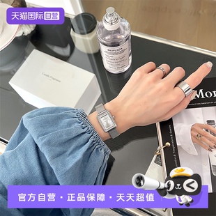 复古冷淡风小方块手表高颜值百搭轻奢腕表 自营 Katie Ermilio