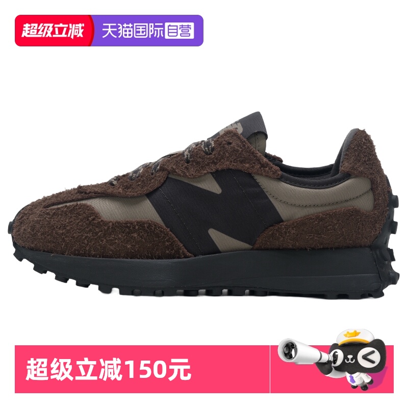 【自营】【新品】New Balance NB男女新款327潮流休闲鞋时尚V头鞋