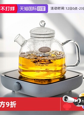 【自营】德国Trendglas Jena明火耐高温高硼硅玻璃煮茶泡茶烧水壶