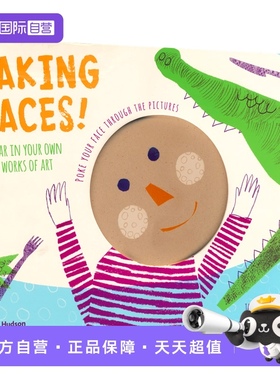 【自营】英文原版绘本 Making Faces 做鬼脸 幼儿情绪感知启蒙 亲子互动 益智活动 画画 创造力 想象力 英语故事绘本
