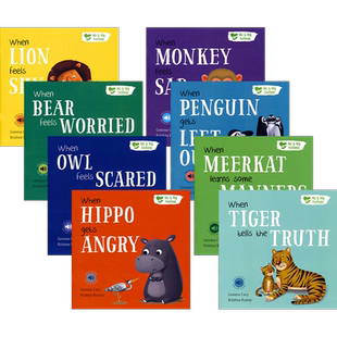 【自营】My Feelings Storybook 我和我的情绪 儿童英语启蒙 故事绘本 情绪管理 品行习惯养成 情商 逆商培养 亲子读物 英文原版