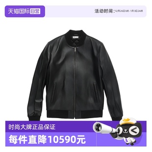 自营 男士 Bally 时尚 机车风皮衣夹克外套6313206 巴利秋冬新款