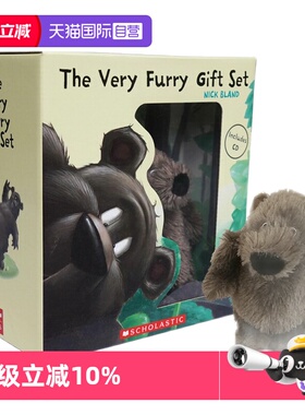 【自营】The Very Cranky Bear/Itchy Bear/Hungry Bear/Brave Bear 礼盒装4册+1CD+主题毛绒玩偶 英文原版 非常熊系列 情绪绘本
