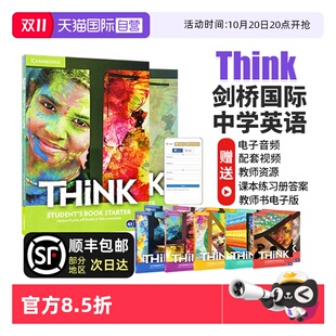 自营 剑桥think教材 think教材 剑桥少儿英语 剑桥国际少儿英语 剑桥中学英语教材少儿英语培训教材剑桥英语 Think 5级