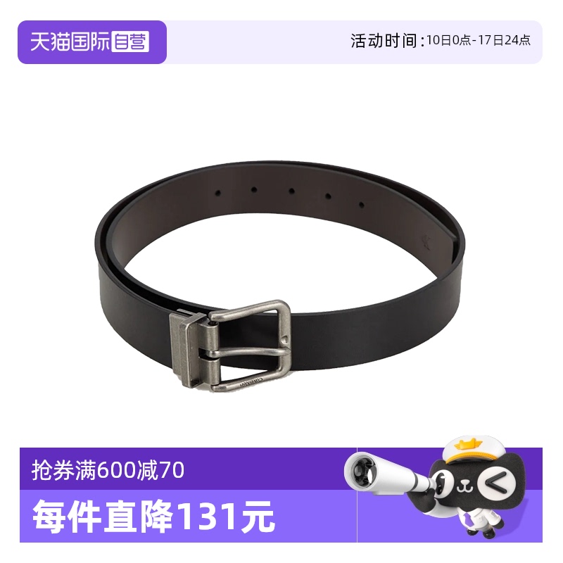 CalvinKlein牛皮皮带腰带
