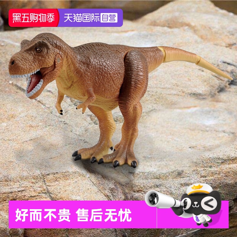 tomy多美卡迅猛龙仿真动物模型