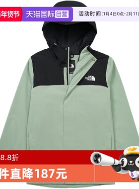 【自营】THE NORTH FACE北面冲锋衣男休闲运动夹克NF0A8DX1D5N1