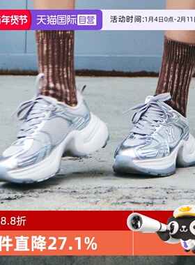 【自营】MLB女款网面老爹鞋厚底增高时尚韩系休闲鞋25春新款SHW04