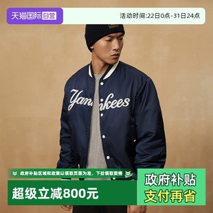 MLB棒球服美式 Era纽亦华秋季 New 夹克情侣保暖棉服外套潮 自营