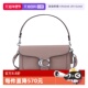 COACH 自营 蔻驰女士Tabby小号皮质单肩手提包通勤棕色单肩包