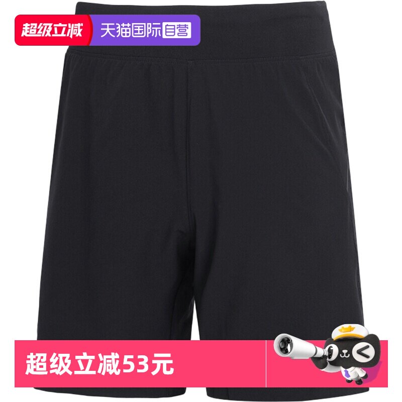 【自营】UA安德玛梭织短裤男子跑步服修身版型健身训练简约运动裤