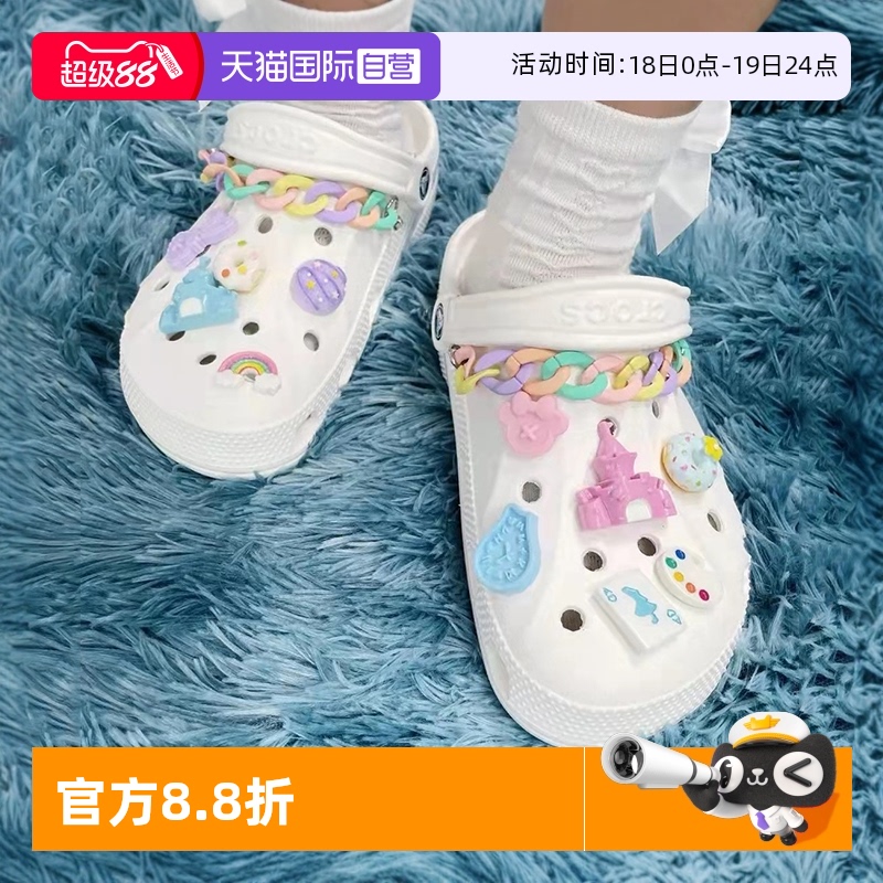 卡骆驰拖鞋男鞋女鞋洞洞鞋