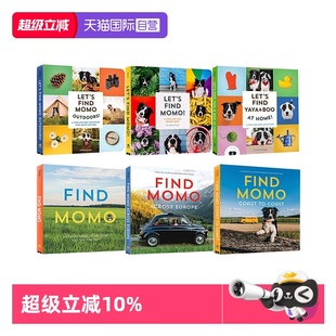 Let Momo 自营 英文原版 早教 Knapp 幼儿科普百科绘本 预售 狗狗摄影书 让我们找到莫莫 Find Andrew 儿童互动游戏学习书