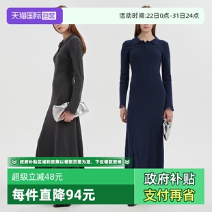 羊毛 Kentti浪漫木耳边V领针织开衫 自营