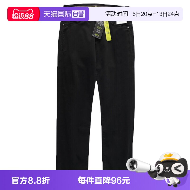 Lee李拉链长裤春秋牛仔裤