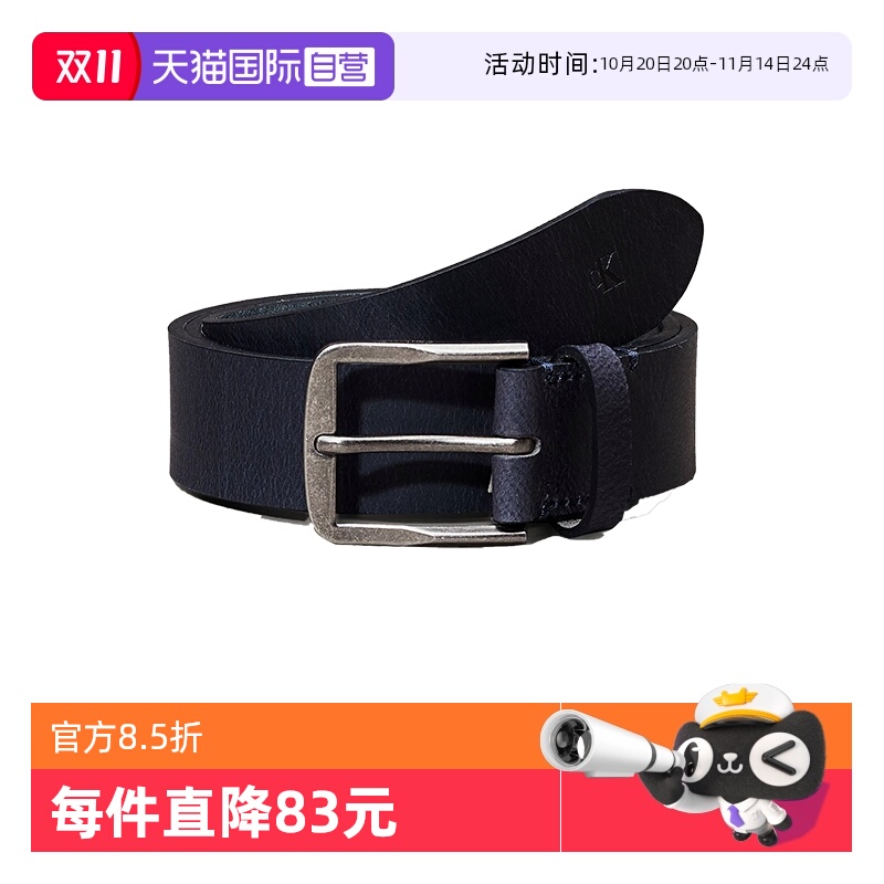 【自营】Calvin Klein/凯文克莱ck男士牛皮皮带腰带 LV04G7016G