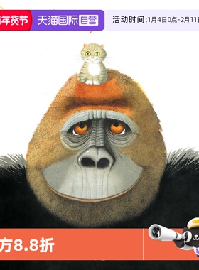 【自营】Little Beauty 小猫咪和大猩猩 安东尼·布朗 Anthony Browne 英文故事绘本 亲子读物 3-6岁启蒙读物 英文原版进口图书