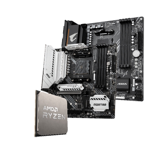 【自营】AMD锐龙R5 5600X散片技嘉主板CPU套装微星板U套装迫击炮