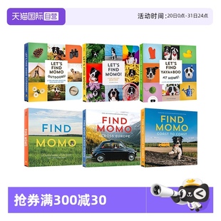 Let 幼儿科普百科绘本 Andrew 英文原版 预售 狗狗摄影书 Momo Find 自营 Knapp 早教 儿童互动游戏学习书 让我们找到莫莫