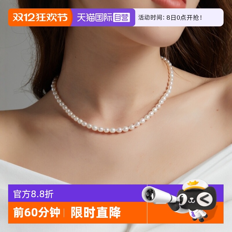 leqiyuan珍珠项链女轻奢高级感